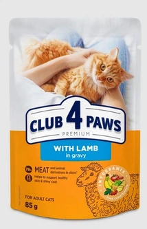 Club 4 Paws Вологий корм (шматочки в соусі) для дорослих собак