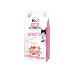 Brit Premium Корм сухий Brit Care Cat Grain Free Sterilized Sensitive для стерелізованих котів з чутливим травленням з кроликом 7 кг