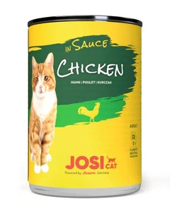 JosiCat Вологий корм (шматочки в соусі) для котів