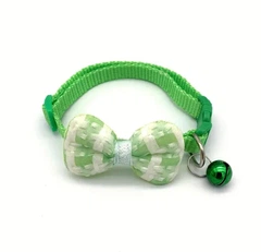 Xtep "Нашийник з метеликом та дзвіночком" для собак та котів "VOKKY" Green 19-32 cm