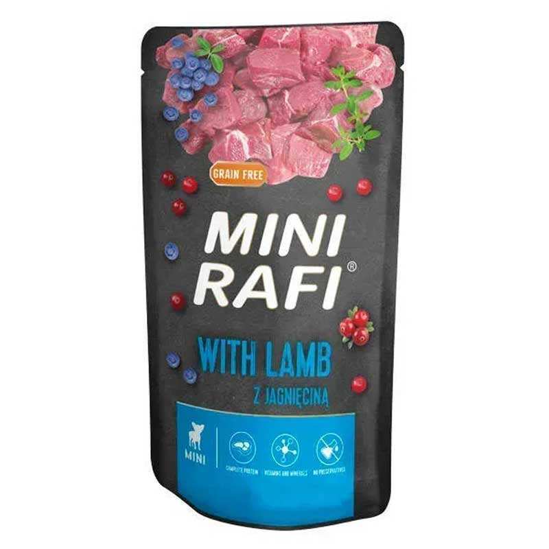 Rafi Корм з м'ясо та м'ясні субпродукти ягня для дорослих собак мініатюрних порід