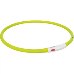 Нашийник Trixie Flash Light USB XS-XL світиться, 70 см х 10 мм, зелений