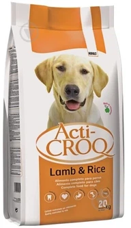 S&L Корм для собак великих порід з бараниною та рисом ACTI-CROQ 20кг Іспанія