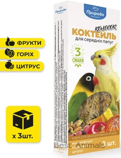 Природа Ласощі птахів Коктель колоски для птахів