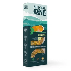Пончики Special One «Петрушка, чумиза, календула» для декоративних гризунів, 50 г (3 шт)