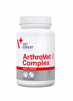 Vet Expert VetExpert ArthroVet Complex Small breed&cats (Артровет) для профілактики і лікування суглобових хрящів і суглобів для дрібних порід собак і котів 60 капсул