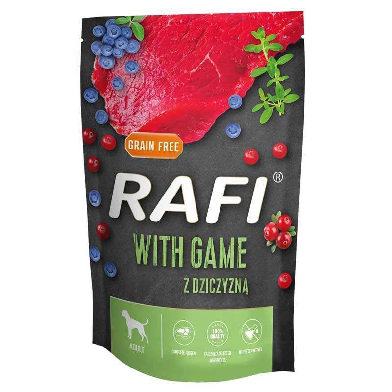 Rafi Корм з м'ясо та м'ясні субпродукти дичина для дорослих собак