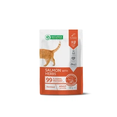 Nature's Protection Вологий корм (шматочки в соусі) з м'ясо та м'ясні субпродукти риба для дорослих котів