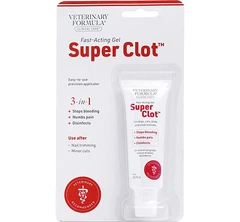 Кровоспинний гель для обробки ран Veterinary Formula Clinical Care Super Clot знеболювальний, дезінфекційний, для собак, котів і дрібних тварин, 28г (736990002013)