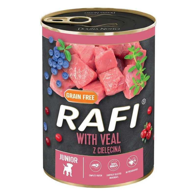 Rafi Корм з м'ясо та м'ясні субпродукти телятина для собак