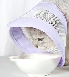 Захисний комір для котів Derby Breathable Cat Elizabeth Collar, Purple, L 20-26 см