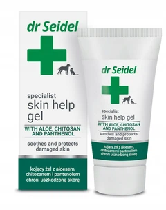 dr Seidel Заспокійливий гель для загоєння ран собак та котів Dr. Seidel Skin help 30 мл (5901742001766)