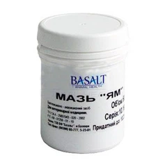 Basalt Мазь Ям 50 г для лікування екземи, дерматиту, трихофітії та інших захворювань шкіри
