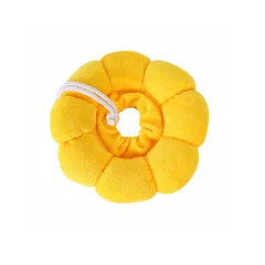 М'який комір-подушка для кішок Taotaopets 028811 S Yellow анти-вилизуючий
