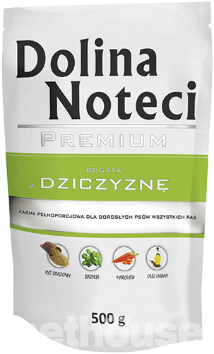 Dolina Noteci Корм з свинина оленина яловичина для дорослих собак