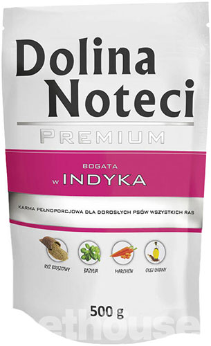 Dolina Noteci Корм з свинина індичка яловичина для дорослих собак