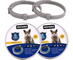 2 універсальні нашийники для котів від бліх і кліщів Koanni (Al3)