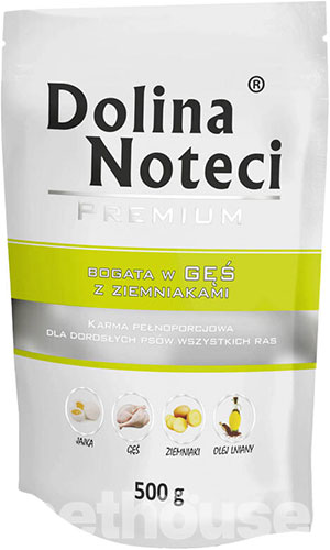 Dolina Noteci Корм з свинина яловичина гусь для дорослих собак
