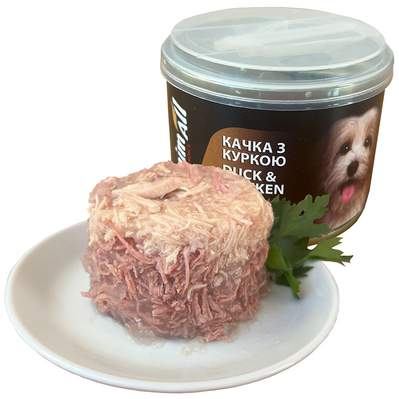 AnimAll Корм з курка качка для собак