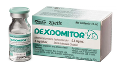 Orion Pharma Розчин Дексдомітор 0.5 мг/мл Dexdomitor ін'єкційний для седативного ефекту і аналгезії у собак і кішок, 10 мл