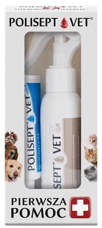 Аптечка першої допомоги JM Sante Pharma POLISEPT VET FIRST AID для собак і котів (5902596718602)
