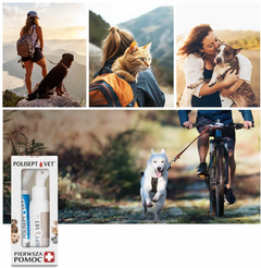 Аптечка першої допомоги JM Sante Pharma POLISEPT VET FIRST AID для собак і котів (5902596718602)