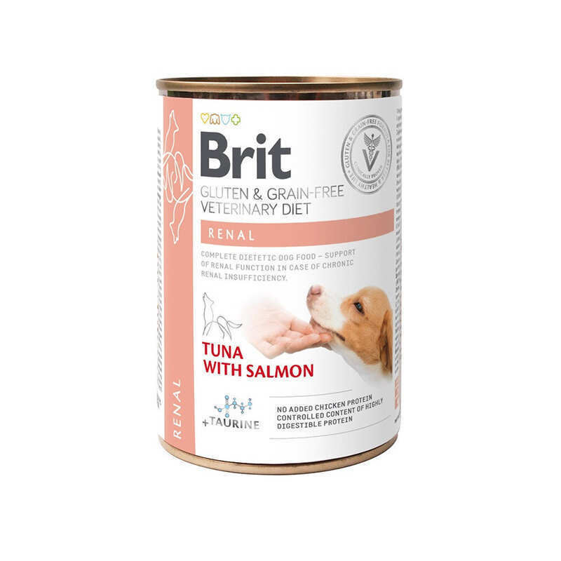 Brit Grain Free Veterinary Diets Корм з риба лосось тунець для собак