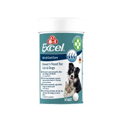 Пивні дріжджі 8in1 Excel «Brewers Yeast» 140 таблеток (для шкіри та шерсті)