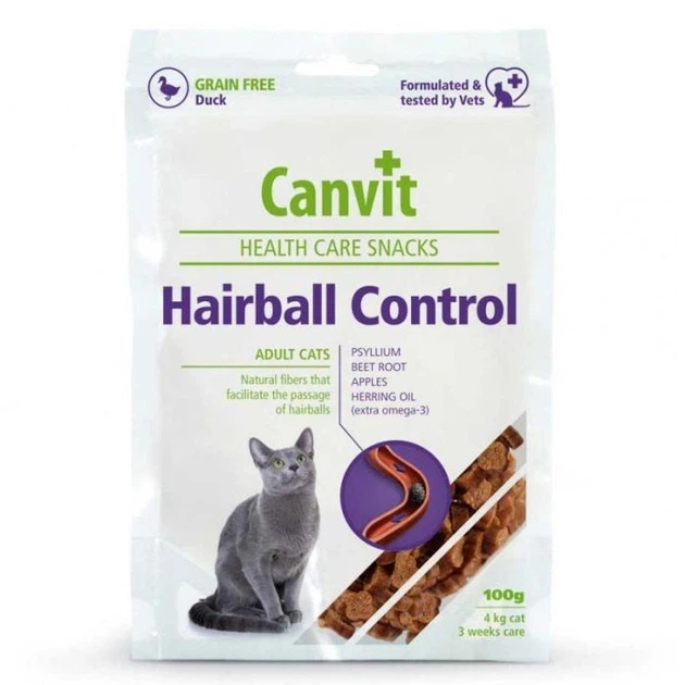 Canvit Ласощі Hairball Control виведення для котів