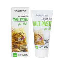 Паста Doctor Vet для виведення шерсті зі шлунку котів, 50 г