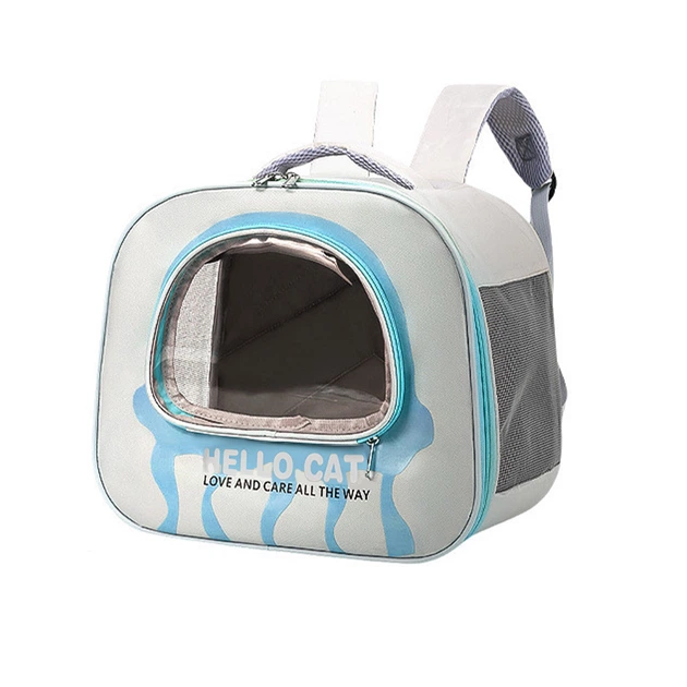 Рюкзак-перенесення Taotaopets 247722 Blue для тварин кішок і собак
