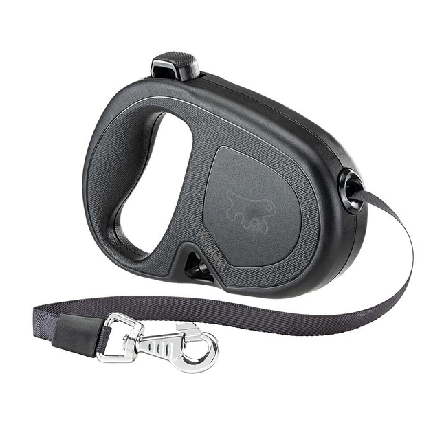 Рулетка для собак із стрічкою Ferplast Flippy One Tape M Black