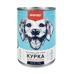 Wanpy Вологий корм (шматочки в соусі) для собак