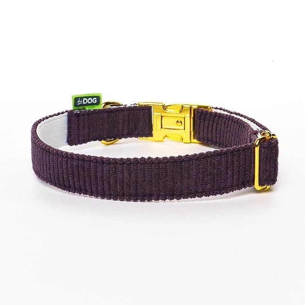 Hi Dog Нашийник HIDOG VELVET слива з металевим фастексом S 16мм 25-33см (112/1050)