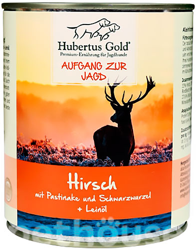 Hubertus Gold Корм з оленина яловичина для собак