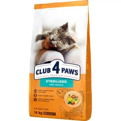 Club 4 Paws Корм з риба лосось для дорослих котів
