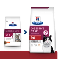 Hill's Prescription Diet i/d Digestive Care (ActivBiome+) - Корм-дієта для кішок з куркою та інноваційною сумішшю пребіотичних харчових волокон для здоров'я шлунково-кишкового тракту