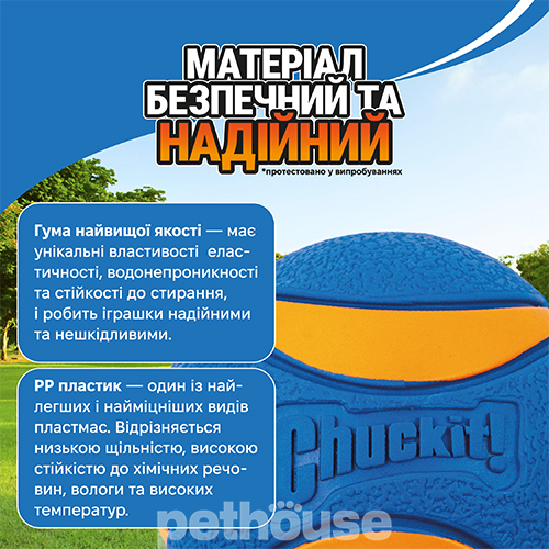 Chuckit! Ultra Squeaker Ball Small М’яч із пискавкою для собак малих порід