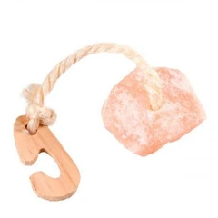 Камінь соляний Flamingo Stone Salt Lick Himalaya з мінералами для гризунів, 60 г