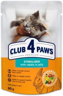 Club 4 Paws Вологий корм (шматочки в желе) для дорослих собак