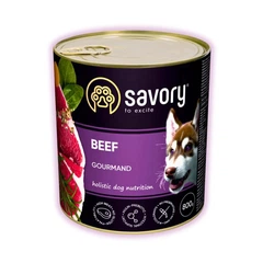 Savory Корм з яловичиною для дорослих собак