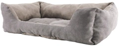 Лежак для собак та кішок Фортнокс FX Home LUX Каліфорнія 60х40х18 см Сірий (2820000017987)