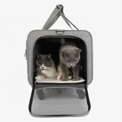 Luposan Сумка для перенесення Bestopet (Люпосанчик) Folding Pet Trolley Bag для котів і собак BS-SS-041, Black