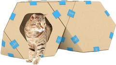 Модульний будиночок для котів Collar TelePet 440х440х370 мм (9072Collar)