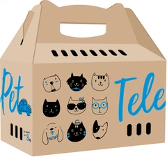 Коробка-переноска Collar TelePet 455х220х435 мм (9070Collar)