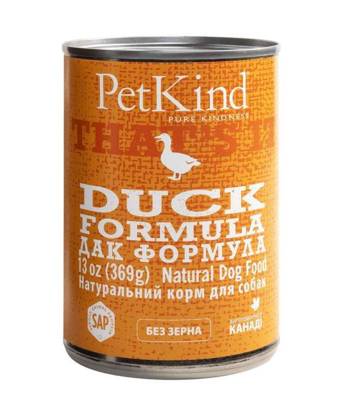 PetKind Корм з качкою для собак