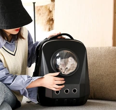 Рюкзак-перенесення для котів та собак 49x31x35 CosmoPet CP-62 Black