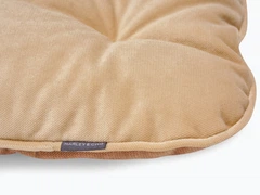 Подушка-підстілка для собак Harley and Cho Velour pillow Tomas Бежевий S