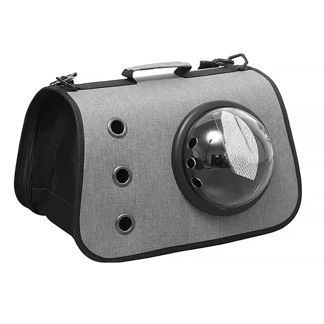 Сумка-переноска для кішок Taotaopets 254405 Gray розмір 40*25*25cm