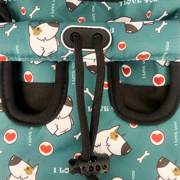 Рюкзак-кенгуру для кота собаки Lesko A01002-GN Green Puppy S переноска